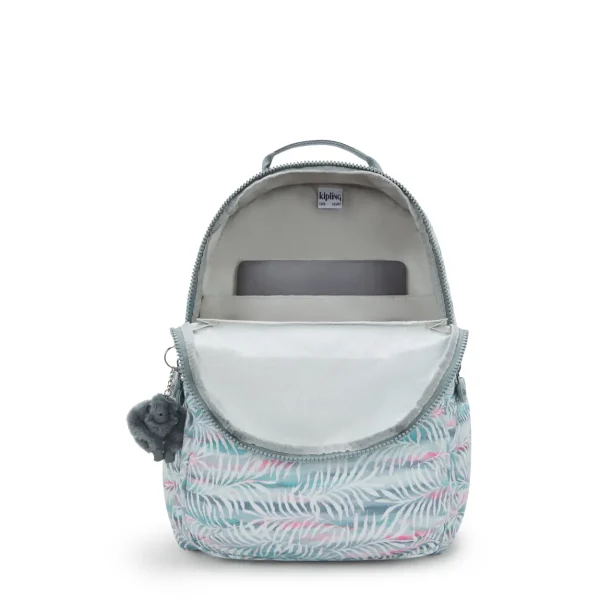 KIPLING - תיק גב גדול SEOUL – KI62693QN – palmtree-leaves – 2