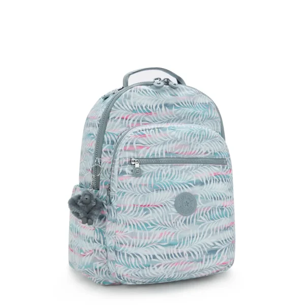 KIPLING - תיק גב גדול SEOUL – KI62693QN – palmtree-leaves – 3