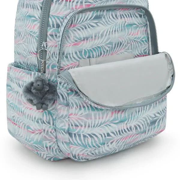 KIPLING - תיק גב גדול SEOUL – KI62693QN – palmtree-leaves – 4