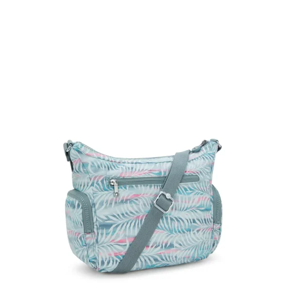 KIPLING - תיק צד בינוני GABB S – KI66073QN – palmtree-leaves – 1
