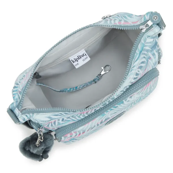 KIPLING - תיק צד בינוני GABB S – KI66073QN – palmtree-leaves – 2