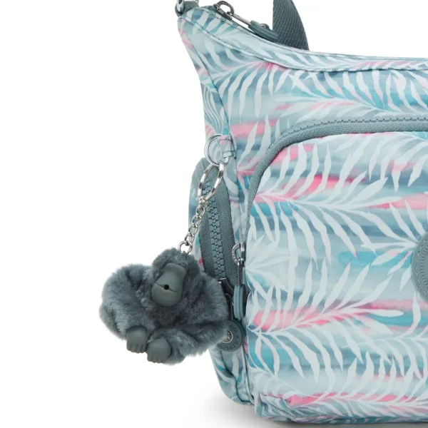 KIPLING - תיק צד בינוני GABB S – KI66073QN – palmtree-leaves – 4