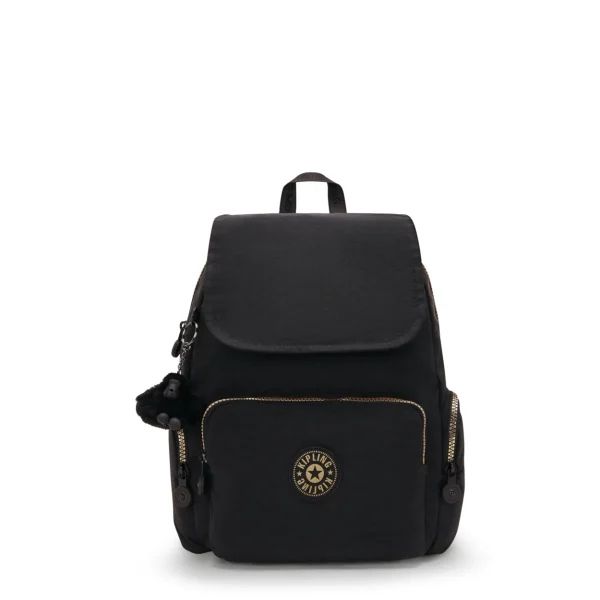 KIPLING - תיק גב קטן CITY ZIP S – KI73541BG – glorious-gold – 1