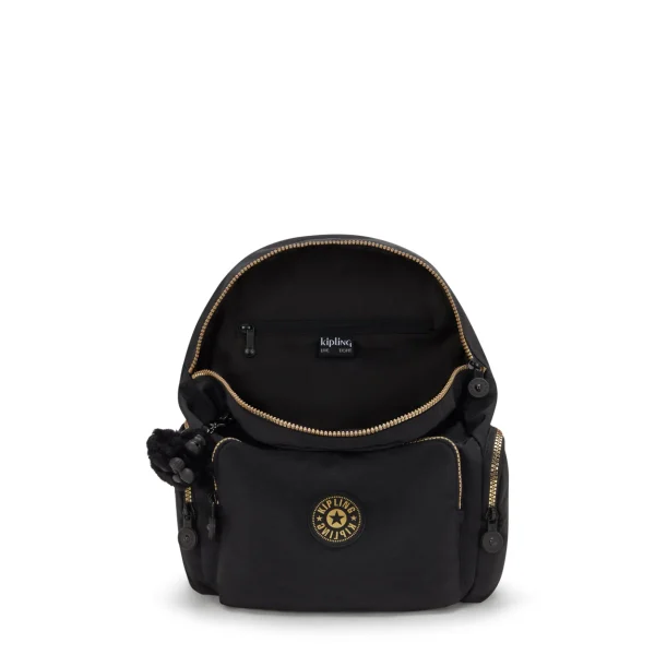 KIPLING - תיק גב קטן CITY ZIP S – KI73541BG – glorious-gold – 2