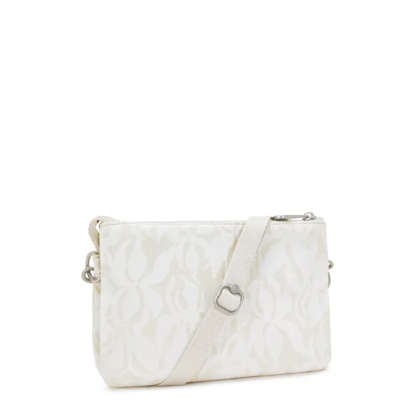 KIPLING - תיק צד קטן RIRI – KI7967Y05 – palm-beige-jacquard – 1
