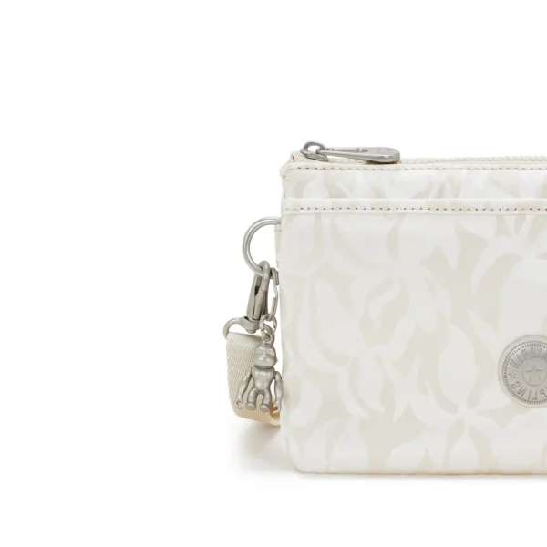 KIPLING - תיק צד קטן RIRI – KI7967Y05 – palm-beige-jacquard – 4