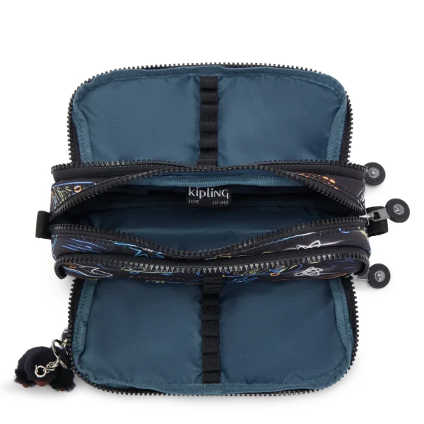 KIPLING - קלמר גדול GITROY – KI356071M – neon-skate – 2