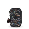 KIPLING - קלמר בינוני 50 PENS – KI370771M – neon-skate – 1