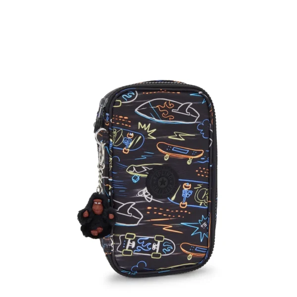 KIPLING - קלמר בינוני 50 PENS – KI370771M – neon-skate – 3