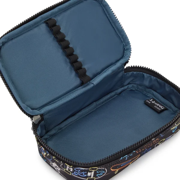 KIPLING - קלמר בינוני 50 PENS – KI370771M – neon-skate – 4