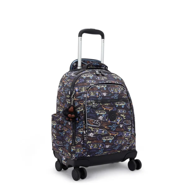 KIPLING - תיק גב גדול עם גלגלים NEW ZEA – KI467471M – neon-skate – 3