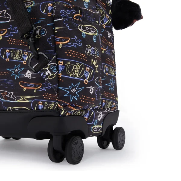 KIPLING - תיק גב גדול עם גלגלים NEW ZEA – KI467471M – neon-skate – 4