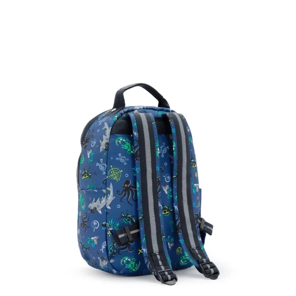 KIPLING - תיק גב בינוני SEOUL S – KI535773L – undersea-party – 1