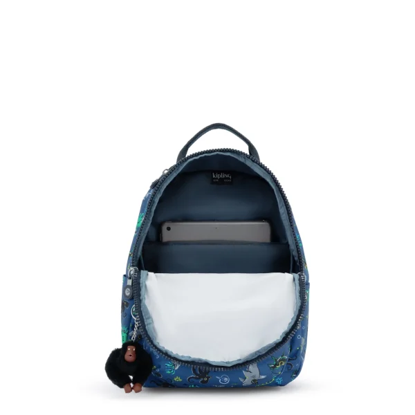 KIPLING - תיק גב בינוני SEOUL S – KI535773L – undersea-party – 2