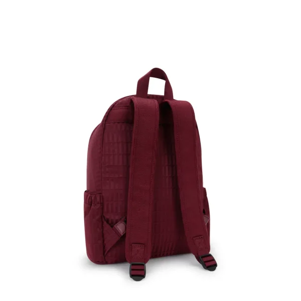 KIPLING - תיק גב בינוני DELIA – KI31499HX – maroon-tile-jacquard – 1