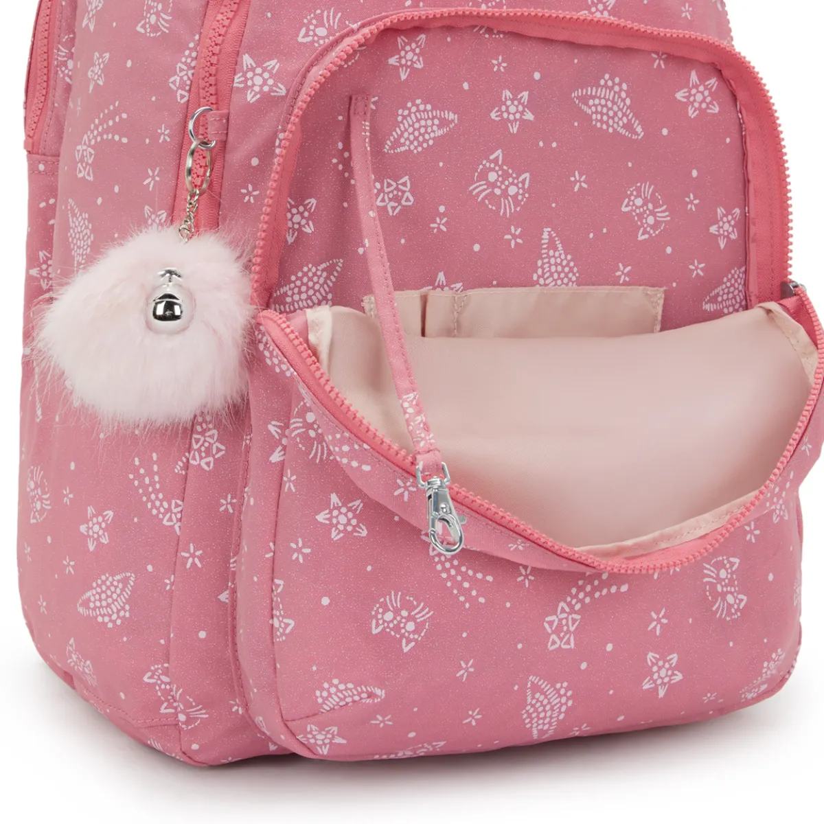 KIPLING - תיק גב למחשב 17" SEOUL COLLEGE EXTRA – KI35145FR – glitter-cats – 4