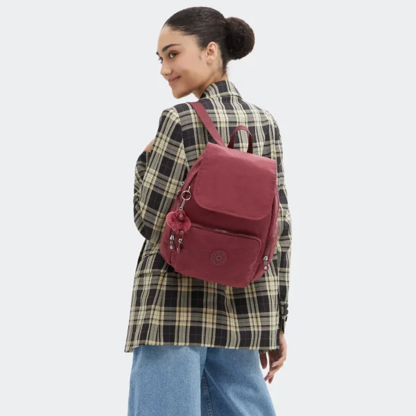KIPLING - תיק גב קטן CITY ZIP S – KI35235FW – lounge-wine – 6