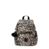 KIPLING - תיק גב קטן CITY ZIP MINI – KI37356JP – wild-leopard – 1