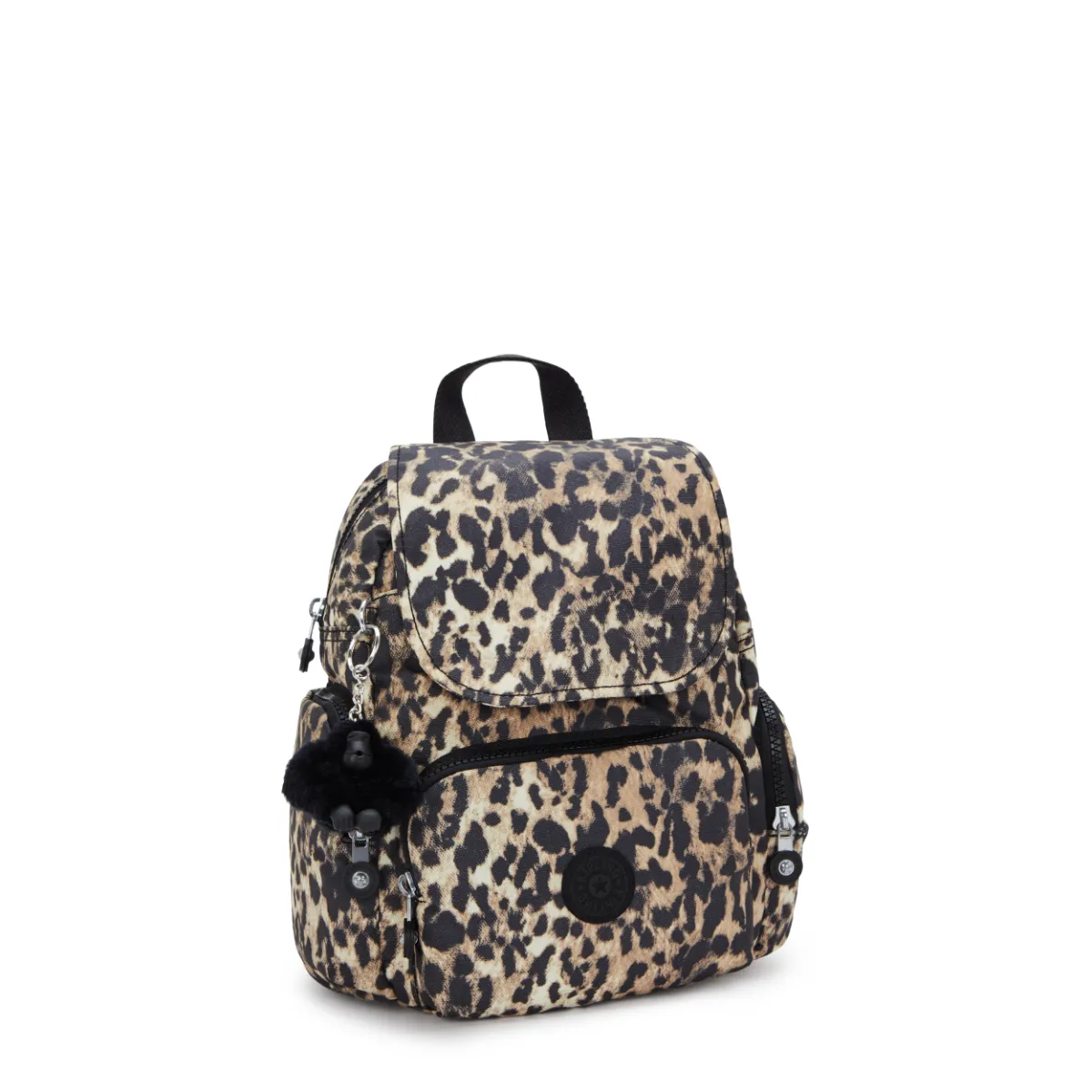 KIPLING - תיק גב קטן CITY ZIP MINI – KI37356JP – wild-leopard – 3