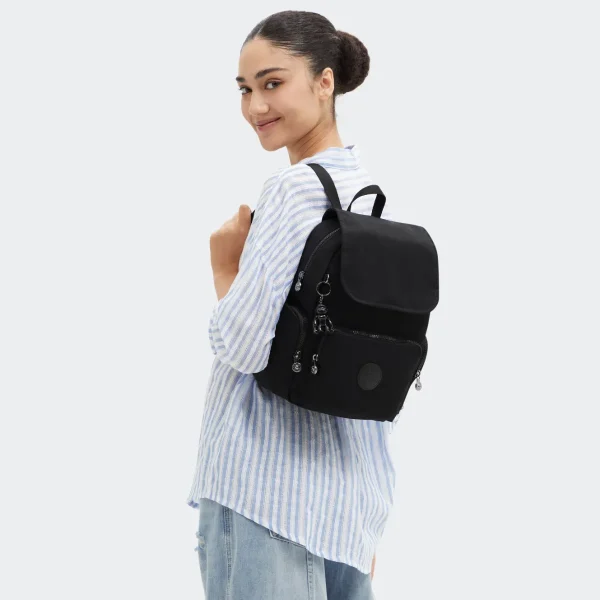 KIPLING - תיק גב קטן CITY ZIP S – KI44302EN – infinite-black – 6