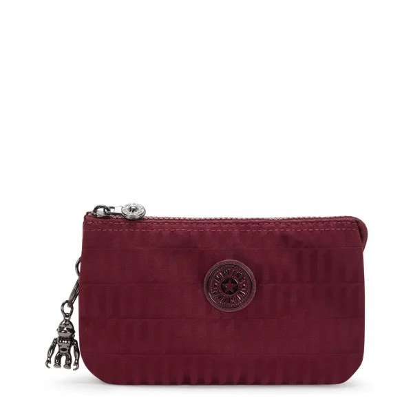 KIPLING - נרתיק גדול CREATIVITY L – KI56889HX – maroon-tile-jacquard – 1