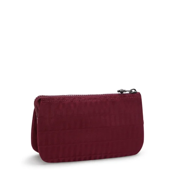 KIPLING - נרתיק גדול CREATIVITY L – KI56889HX – maroon-tile-jacquard – 1