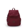 KIPLING - תיק גב קטן CITY ZIP S – KI67499HX – maroon-tile-jacquard – 1