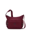 KIPLING - תיק צד בינוני GABB S – KI71019HX – maroon-tile-jacquard – 1