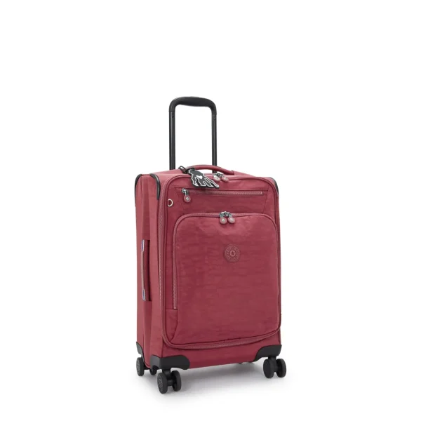 KIPLING - מזוודה קטנה לעליה למטוס NEW YOURI SPIN S – KI75045FW – lounge-wine – 3