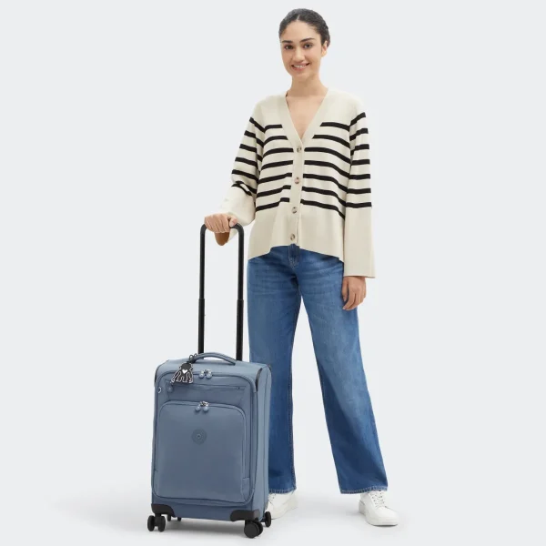 KIPLING - מזוודה קטנה לעליה למטוס NEW YOURI SPIN S – KI75046FB – blue-stone – 6