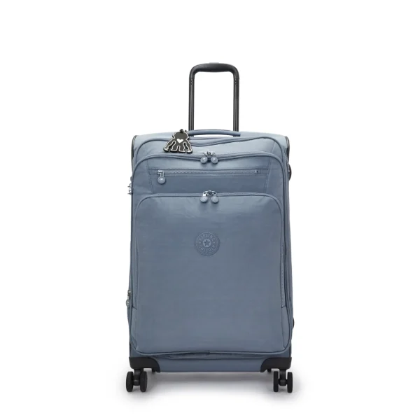 KIPLING - מזוודה בינונית NEW YOURI SPIN M – KI77066FB – blue-stone – 1