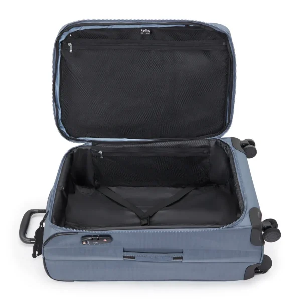 KIPLING - מזוודה בינונית NEW YOURI SPIN M – KI77066FB – blue-stone – 2