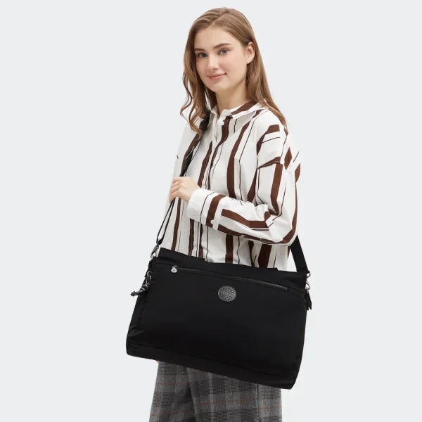 KIPLING - תיק צד גדול למחשב 15" ELYSIA WORK – KI80662EN – infinite-black – 6