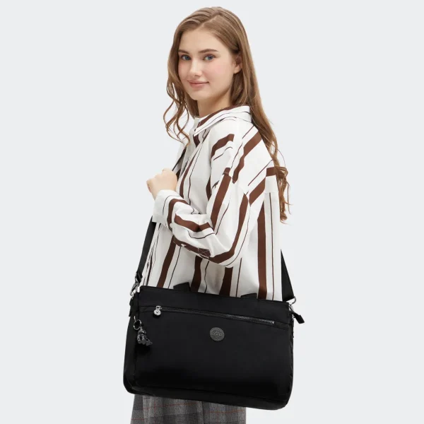 KIPLING - תיק צד גדול למחשב 13" ELYSIA WORK S – KI80682EN – infinite-black – 6