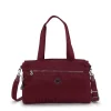 KIPLING - תיק צד גדול למחשב 13" ELYSIA WORK S – KI87959HX – maroon-tile-jacquard – 1