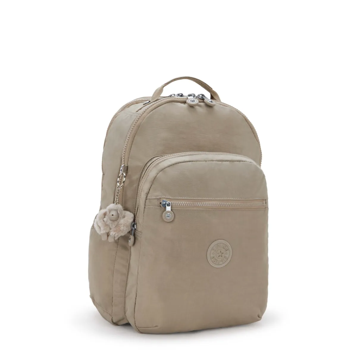 KIPLING - תיק גב גדול למחשב 17" SEOUL LAP – KI29694PW – soft-taupe – 3
