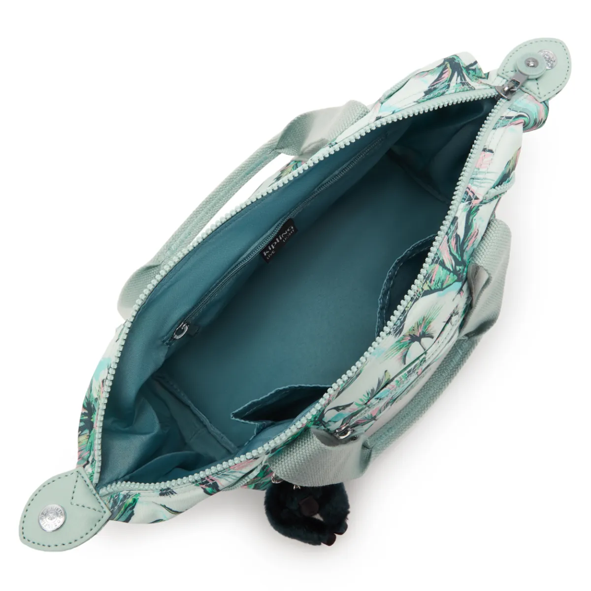 KIPLING - תיק צד קטן ART MINI – KI56568DJ – more-palm-trees – 2
