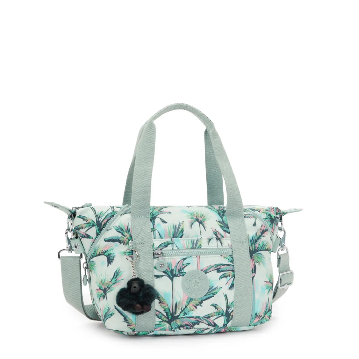 KIPLING - תיק צד קטן ART MINI – KI56568DJ – more-palm-trees – 3