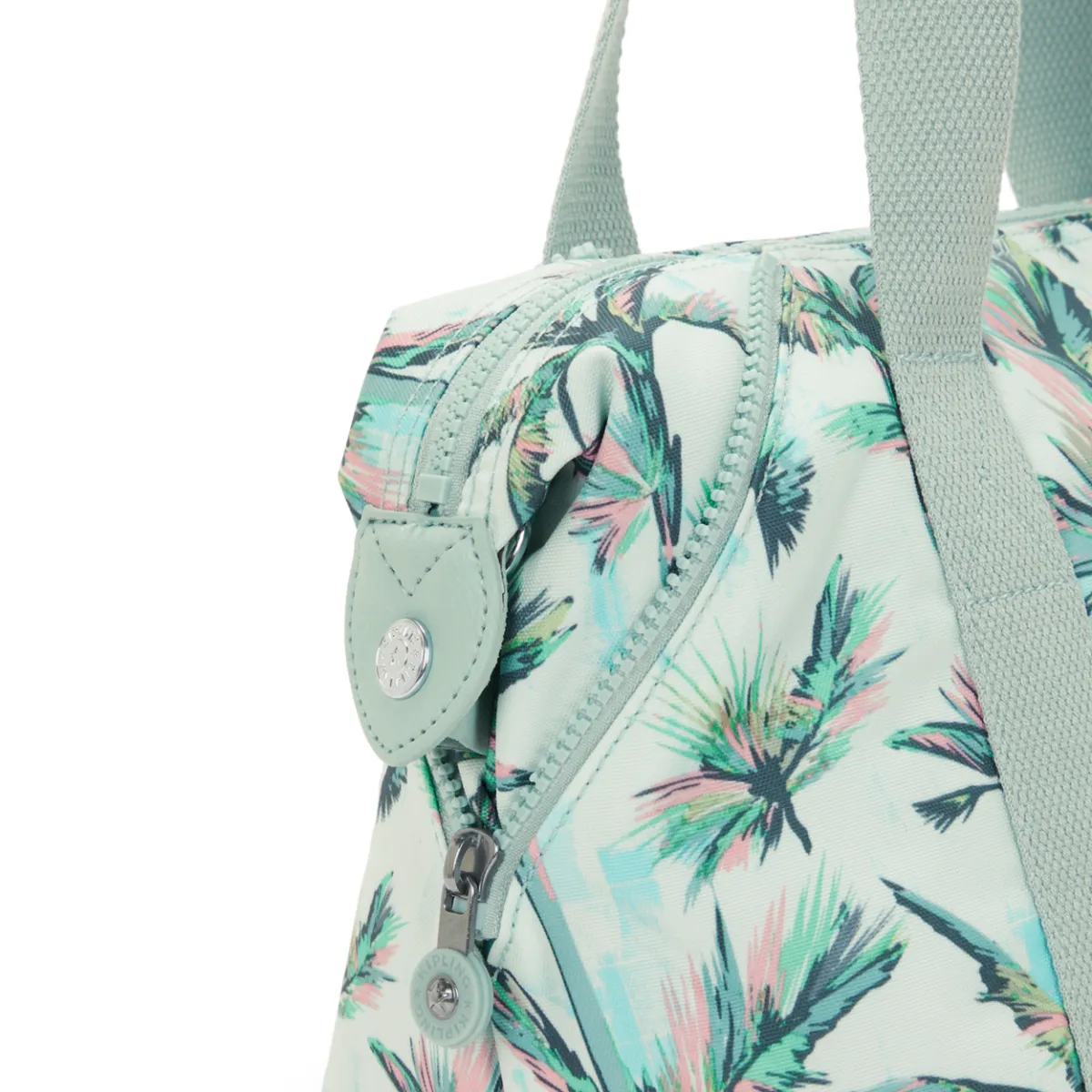 KIPLING - תיק צד קטן ART MINI – KI56568DJ – more-palm-trees – 5