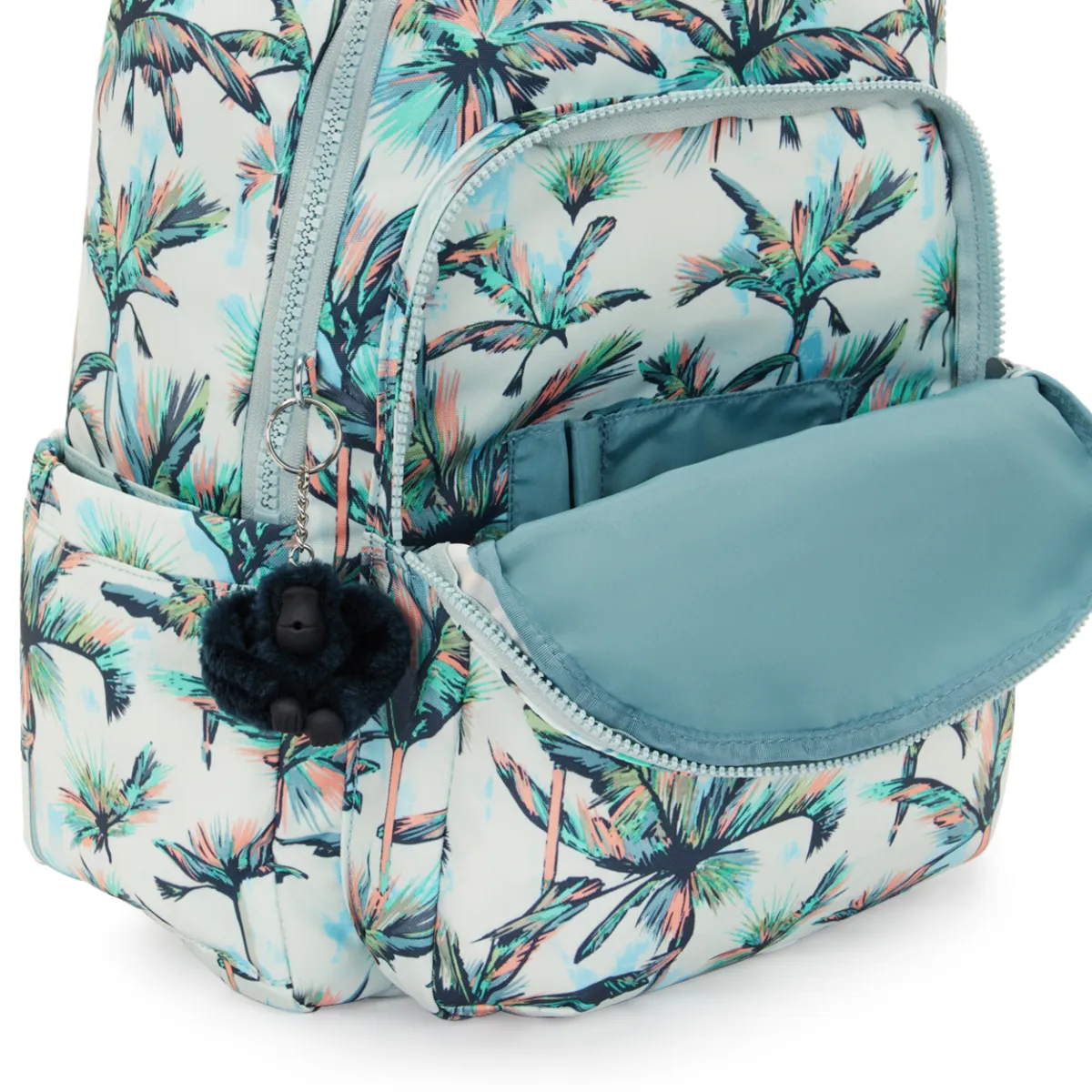 KIPLING - תיק גב גדול למחשב 15" SEOUL – KI62698DJ – more-palm-trees – 4