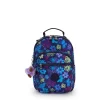 KIPLING - תיק גב קטן למחשב 13" SEOUL S – KI53574FM – dark-flower-stamp – 1