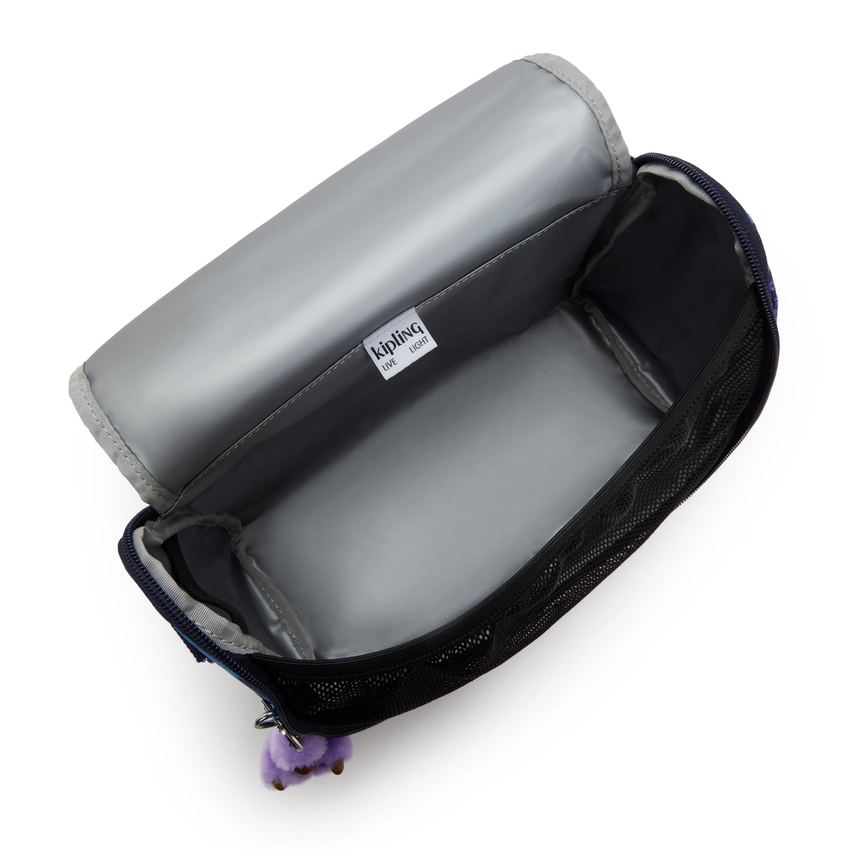 KIPLING - תיק אוכל גדול NEW KICHIROU – KI57494FM – dark-flower-stamp – 2