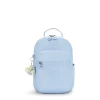 KIPLING - תיק גב קטן למחשב 13" SEOUL S – KI57684PA – clear-sky-metallic – 1