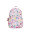 KIPLING - תיק גב גדול למחשב 17" SEOUL LAP – KI58168EM – flower-stamp – 1