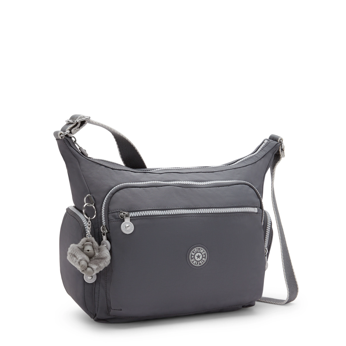 KIPLING - תיק צד גדול GABBIE – K15255HV6 – moonlit-grey – 3