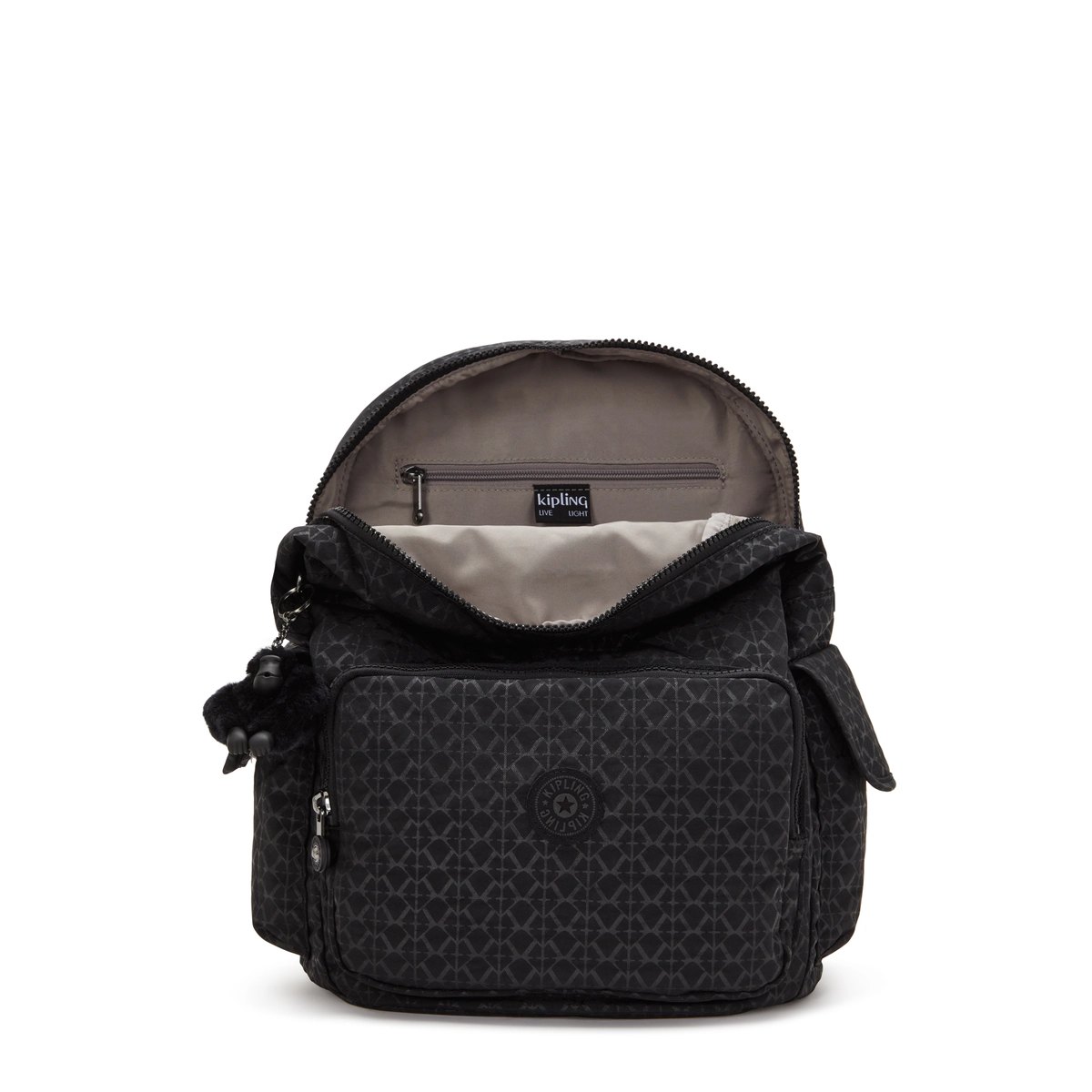 KIPLING - תיק גב בינוני CITY PACK – K24681K59 – signature-emb – 2