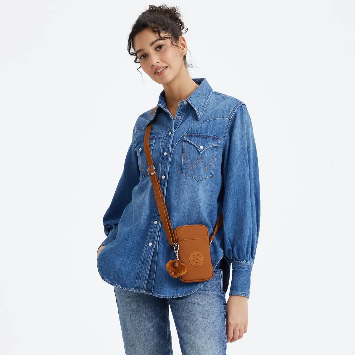 KIPLING - תיק טלפון TALLY – KI0271TX5 – stylish-mokka – 3
