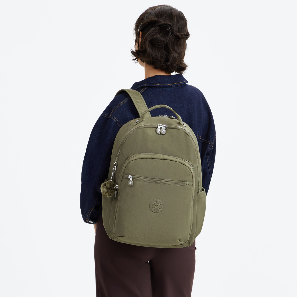 KIPLING - תיק גב למחשב 17" SEOUL LAP – KI2969RW4 – almost-sage – 7
