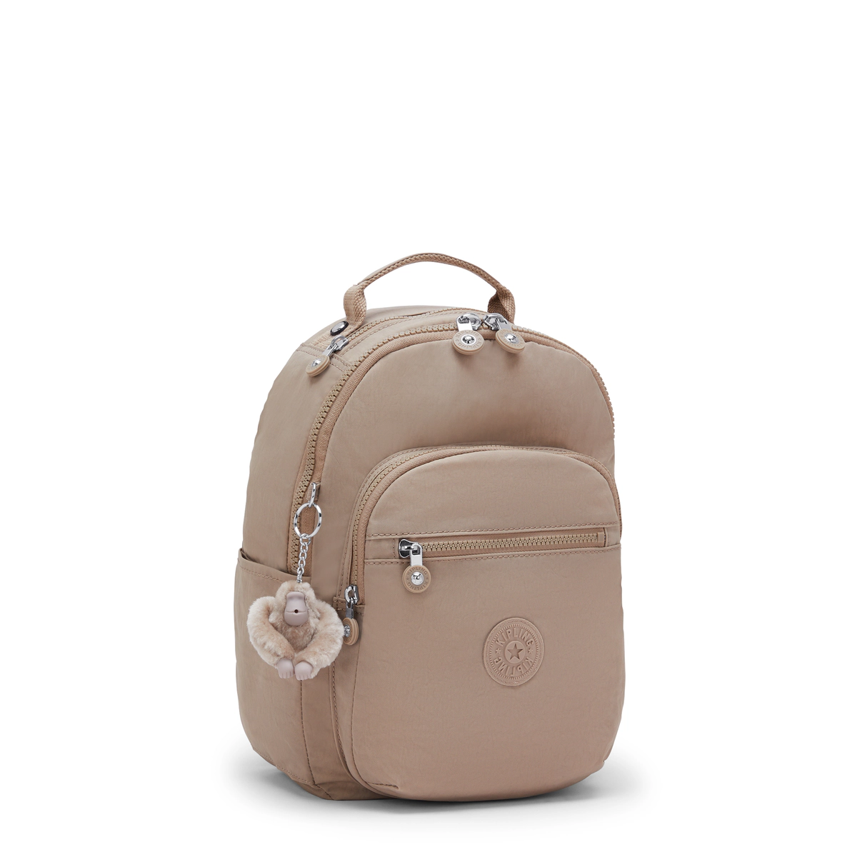 KIPLING - תיק גב למחשב 13" SEOUL S – KI4082J00 – tan-beige – 3