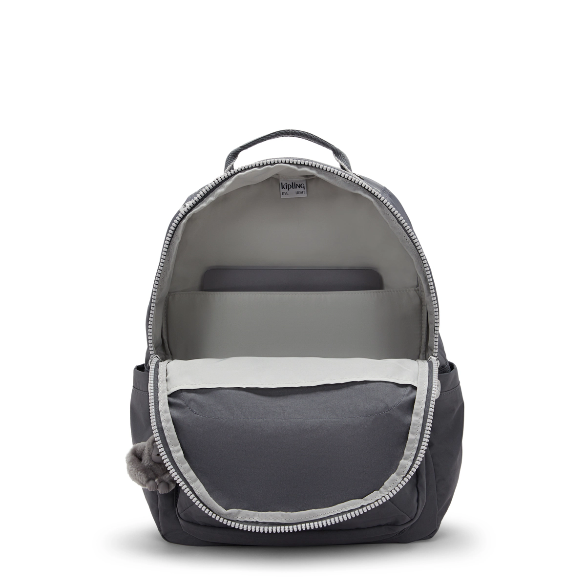 KIPLING - תיק גב למחשב 15" SEOUL – KI5210HV6 – moonlit-grey – 2